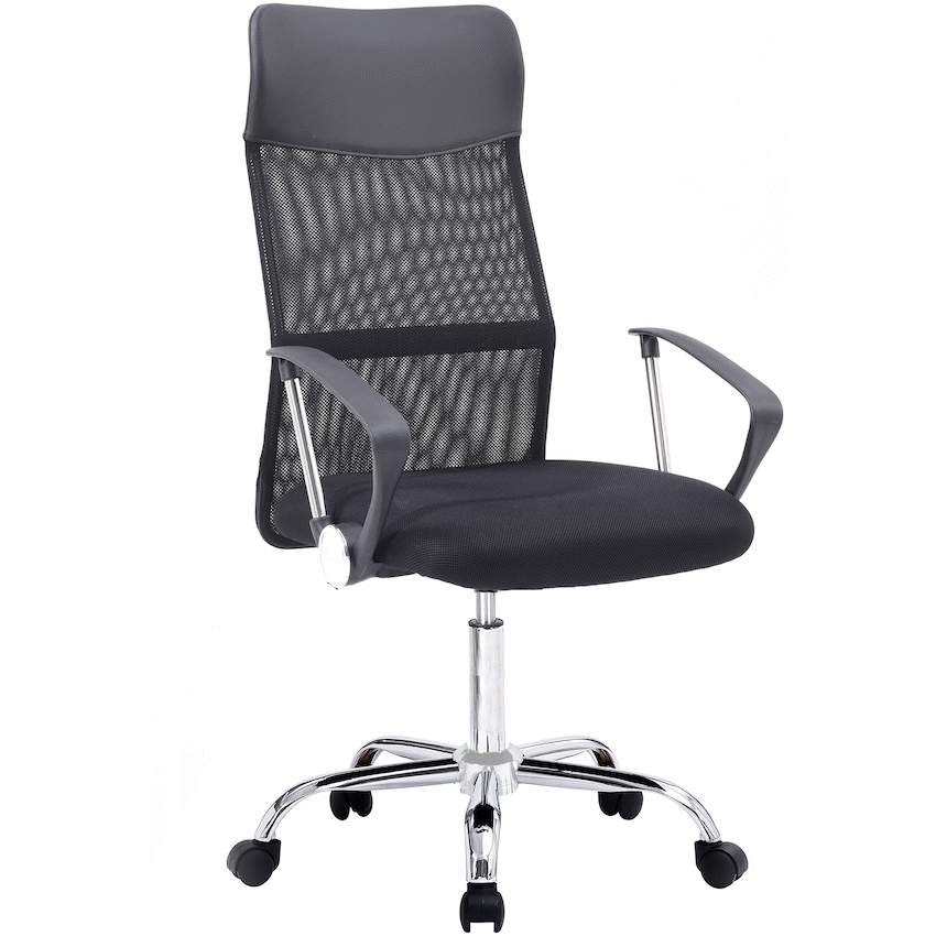 Everfurn Remington High Back Office Chair - Black - Image 2