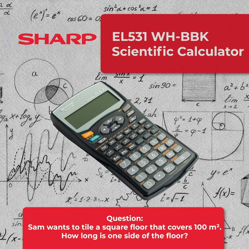 Sharp EL531 WH-BBK - Scientific Calculator - 272 Functions - Image 2
