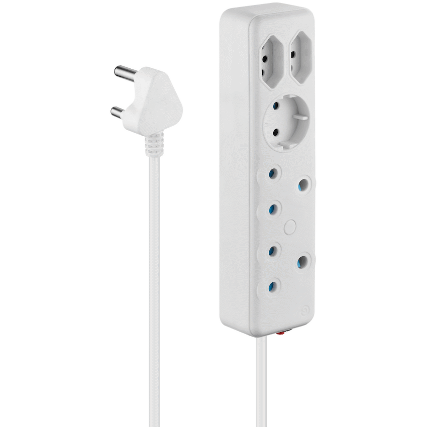 Ellies 5-Way Multiplug - 0.5m - Image 2