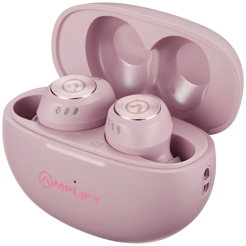 Amplify Zodiac 3 True Wireless Earphones - Pink - Image 2