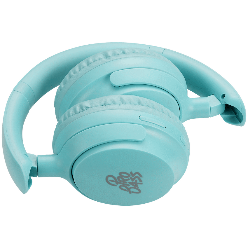 Pro Bass Pixel Bluetooth Wireless Headphones - Blue - Image 2