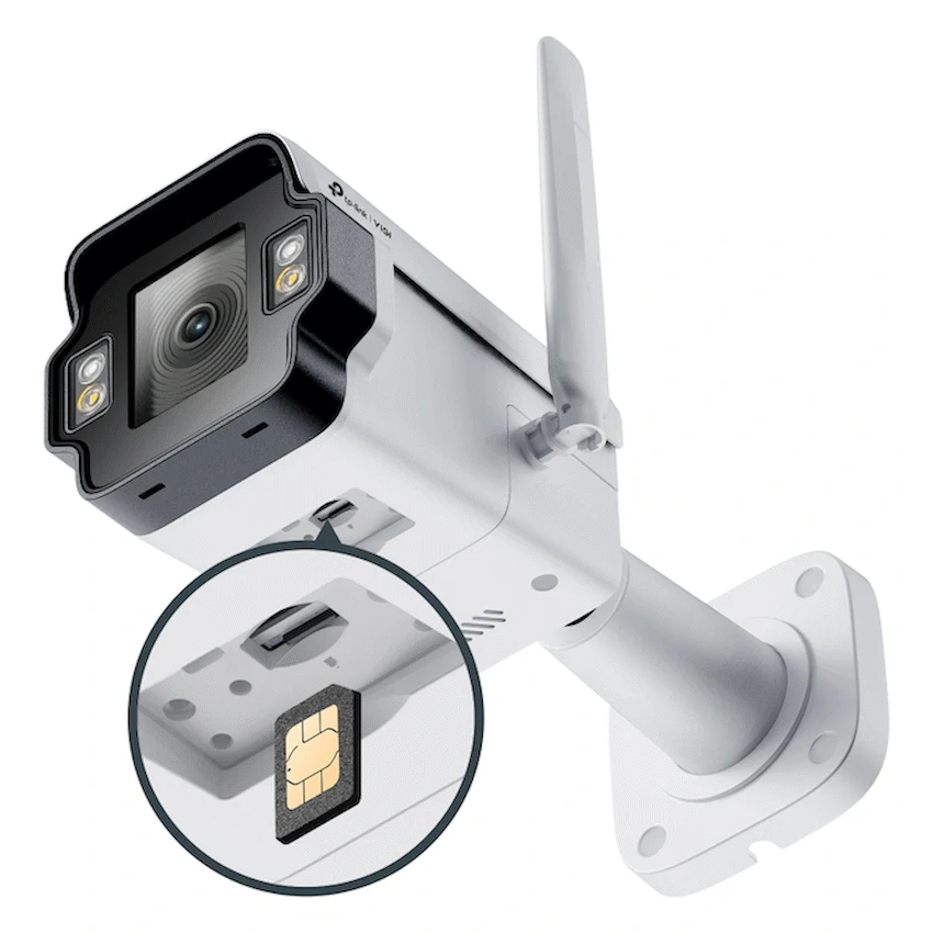 TP-Link InSight S345-4G (4mm) VIGI 4MP Outdoor Full-Color 4G Bullet Network Camera - Image 2