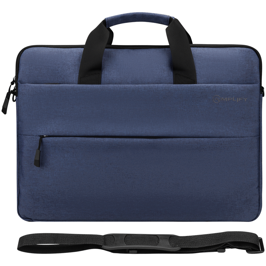 Amplify Cuba 15.6" Laptop Shoulder Bag Navy - Image 3