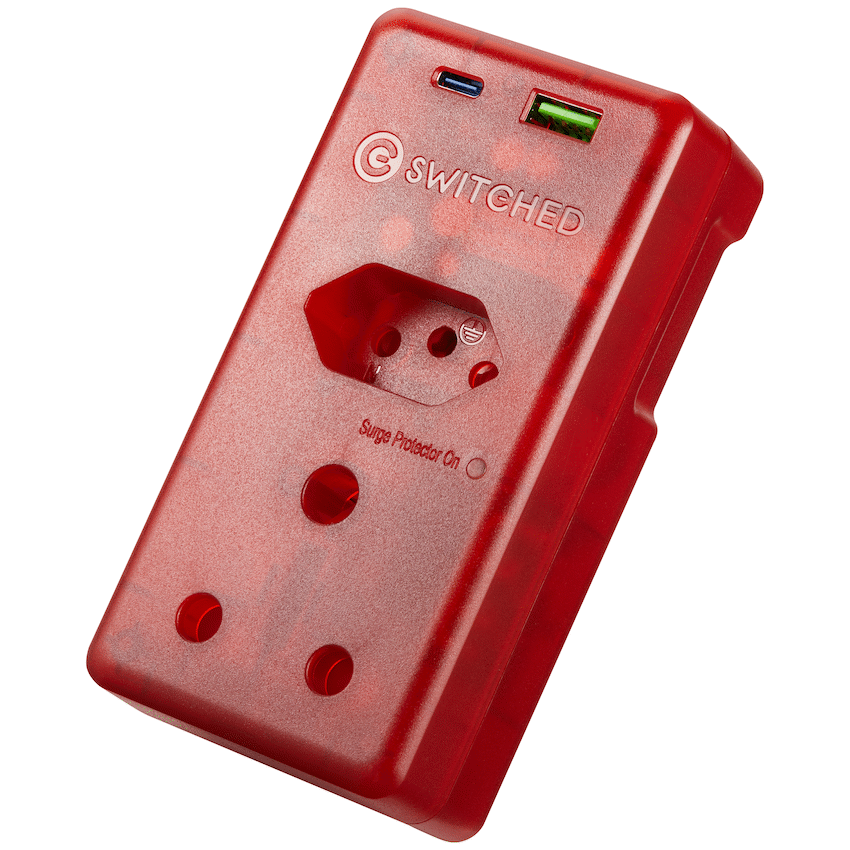 Switched High Surge Multi Adaptor with USB + Type-C PD20W - Image 3