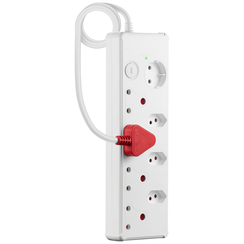 Switched Medium Surge 8-Way Multiplug 0.5m - Image 3