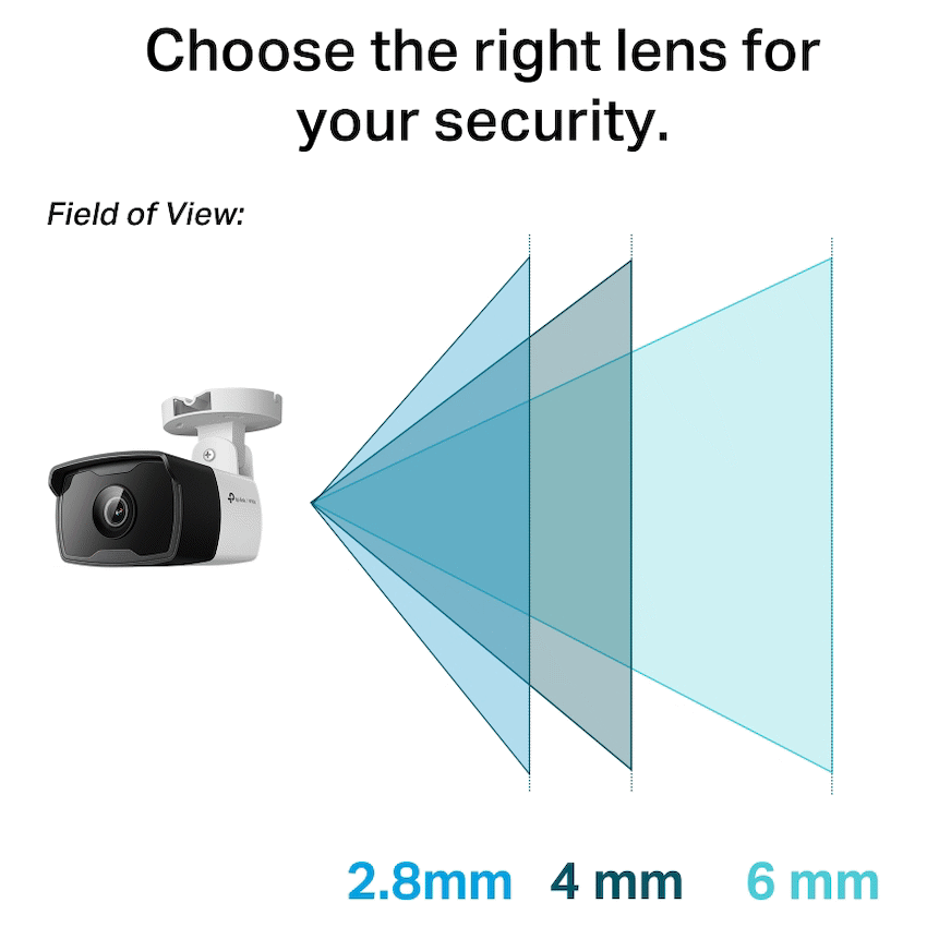 TP-Link Vigi C340I 4MP 4mm Outdoor Bullet Network Camera - Image 3