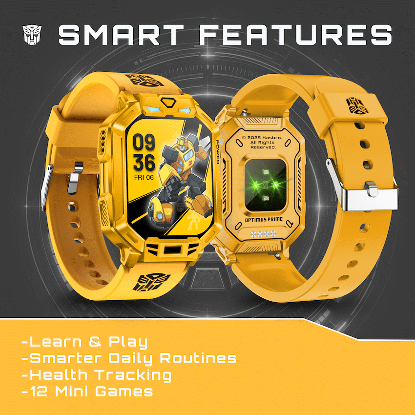 Volkano Transformers Series Kids Watches - Bumble Bee - Image 3