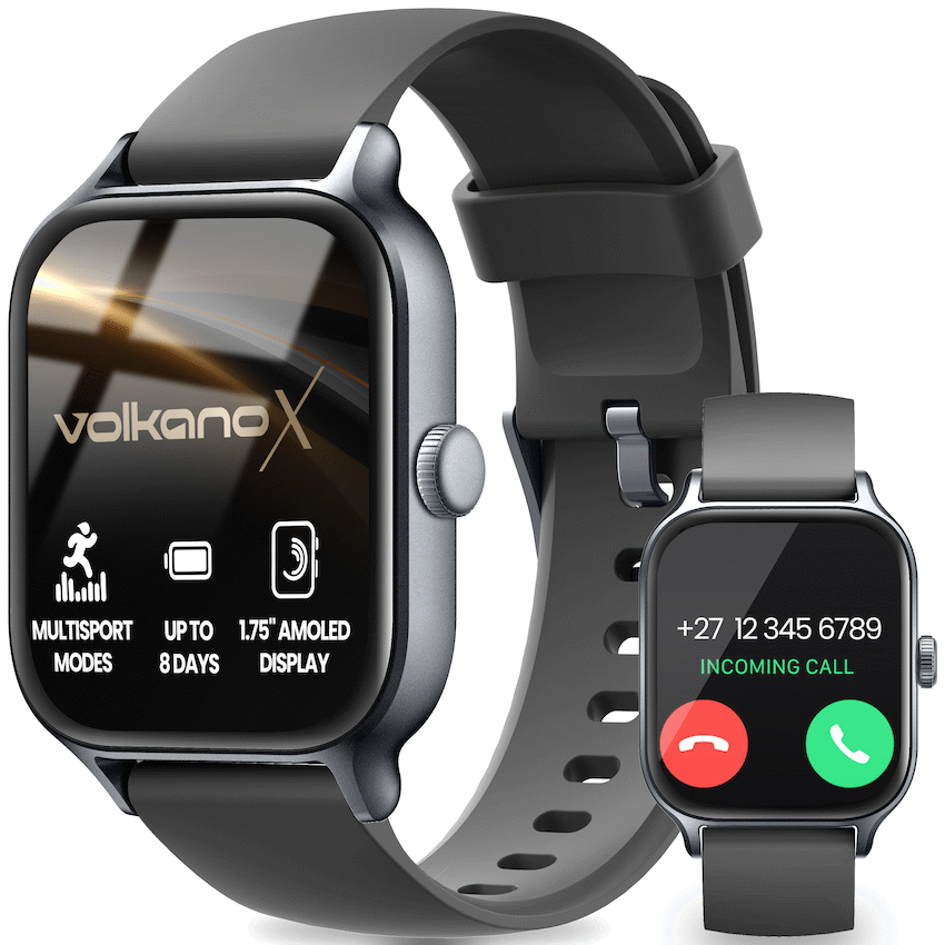 VolkanoX Kronis Series GPS Smartwatch - Black - Image 3