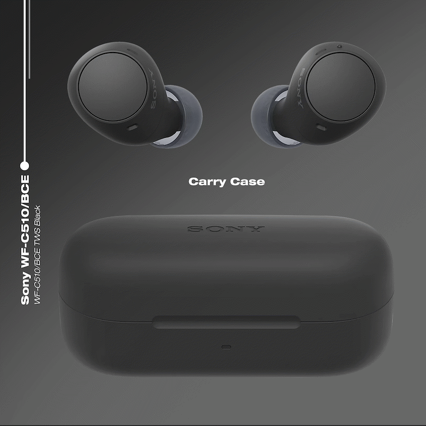 Sony C510 TWS Black - Image 3