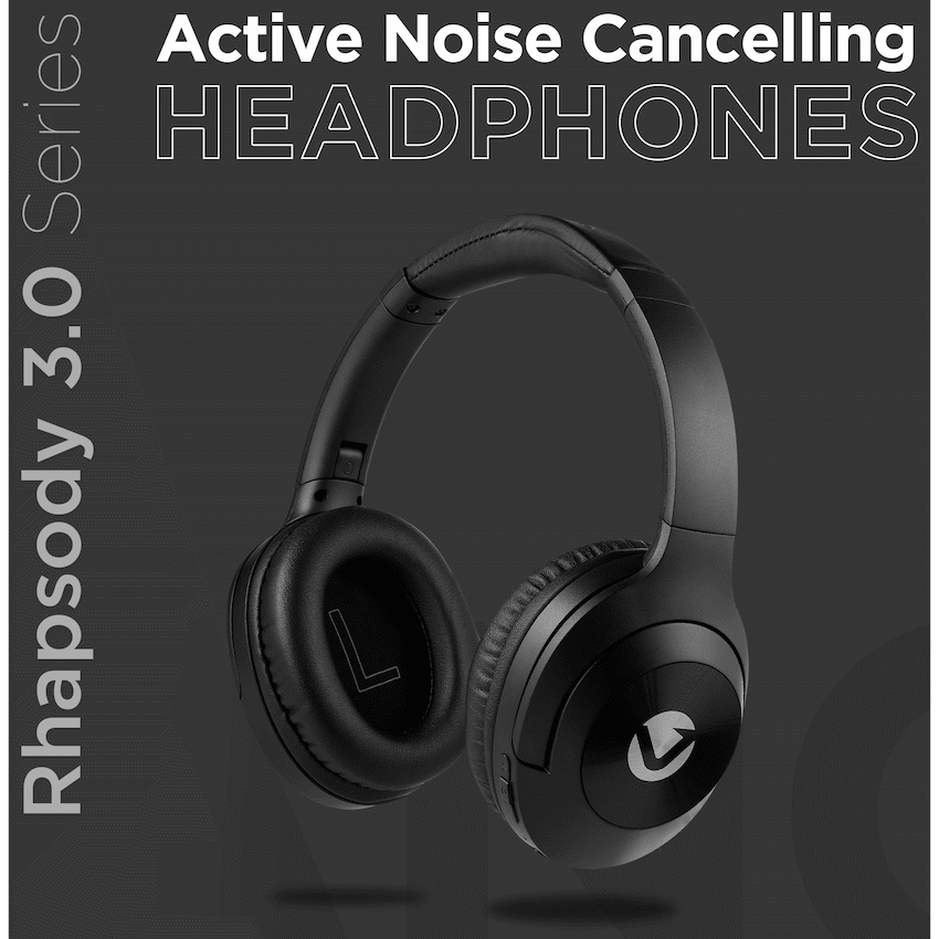 Volkano Rhapsody 3.0 Series Active Noise Cancelling BT Headphones - Image 3