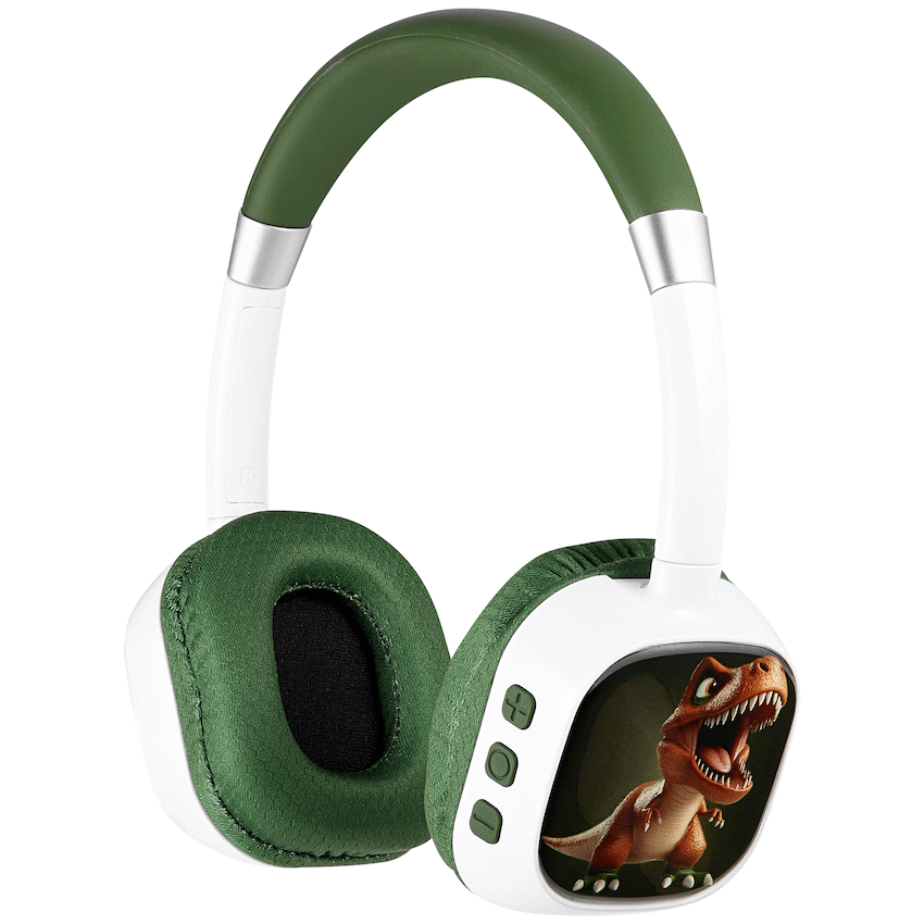 Volkano Wonder Bluetooth Wireless Headphones - Green - Image 3