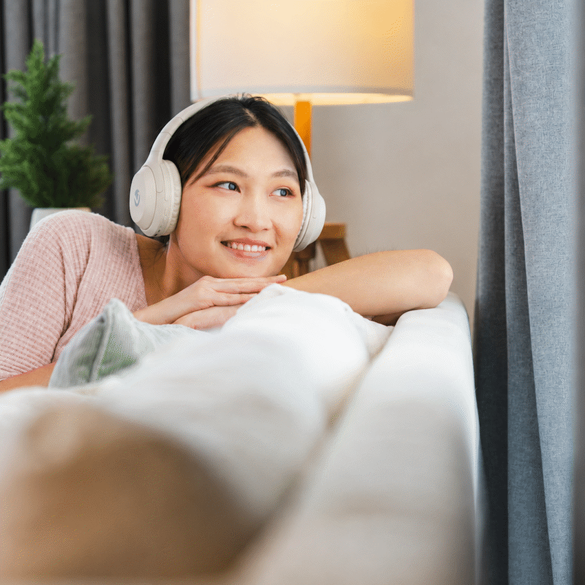 Volkano Cosmic 2 Series Bluetooth Headphone - Nude - Image 3