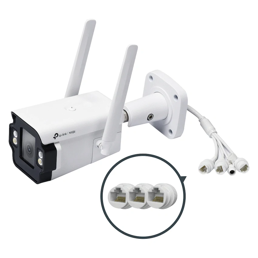 TP-Link InSight S345-4G (4mm) VIGI 4MP Outdoor Full-Color 4G Bullet Network Camera - Image 3