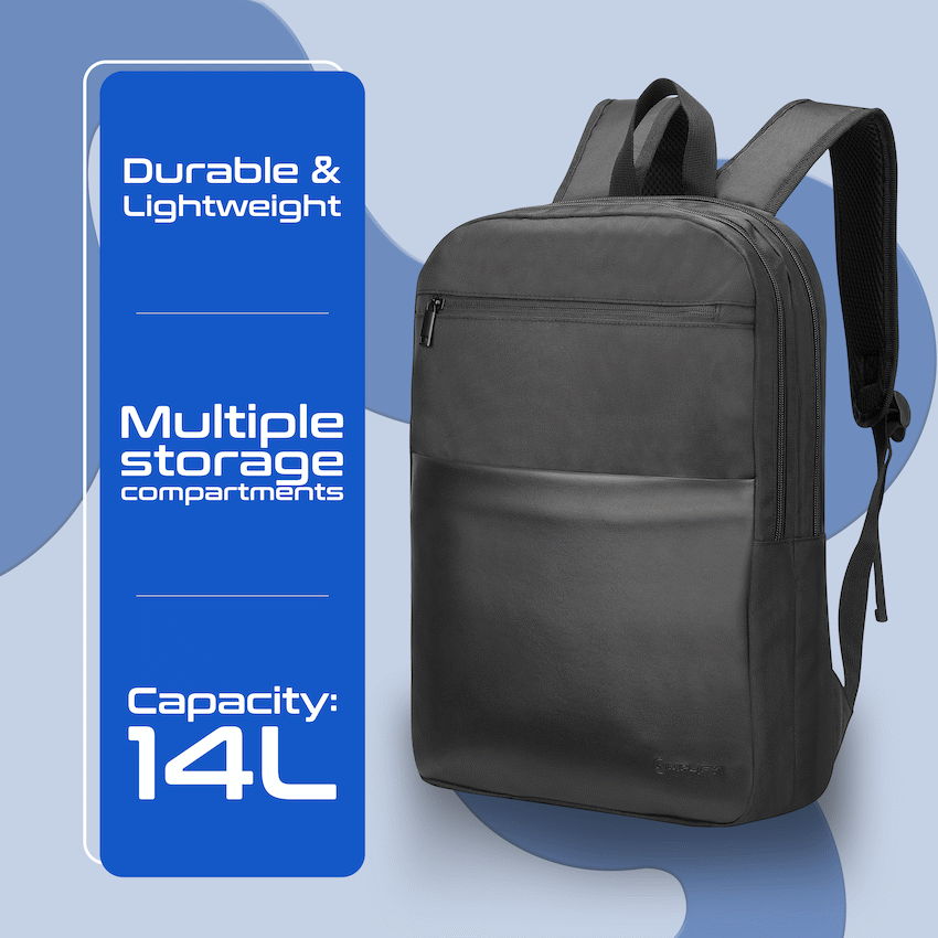 Amplify Panama 15.6" Laptop Backpack - Black - Image 4