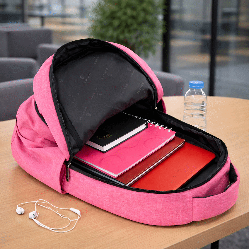 Volkano Victory Backpack - Pink Mel - Image 4