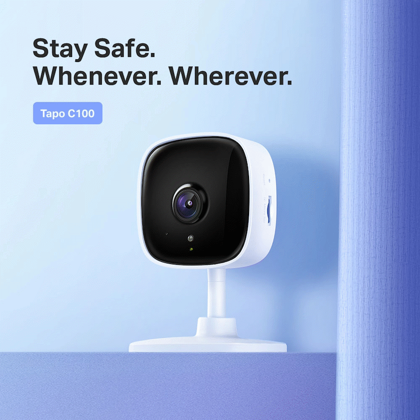 TP-Link Tapo C100 1080P Home Security Wi-Fi Camera - Image 4