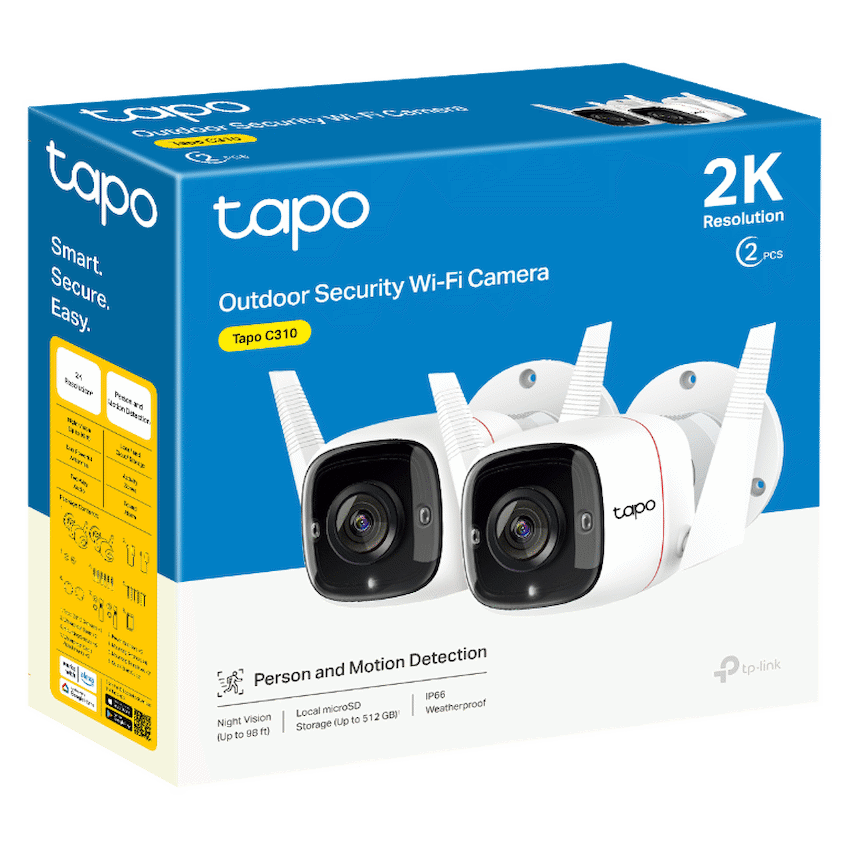 TP-Link Tapo C310P2 Outdoor Security Wi-Fi Camera - Image 4