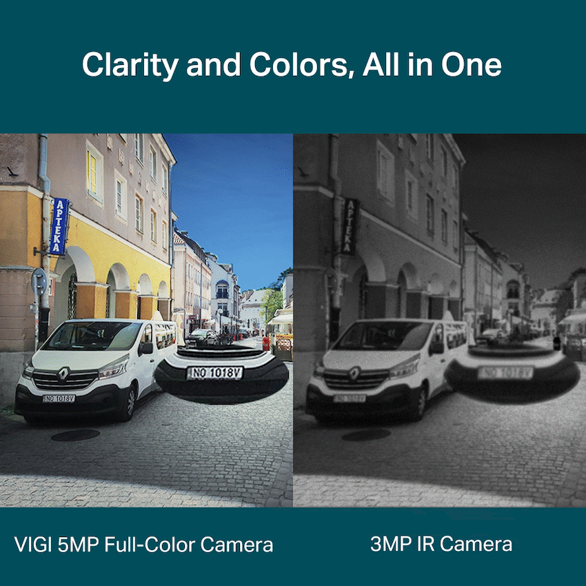 TP-Link Vigi C350 (4mm) 5MP Full-Color Bullet Network Camera - Image 4