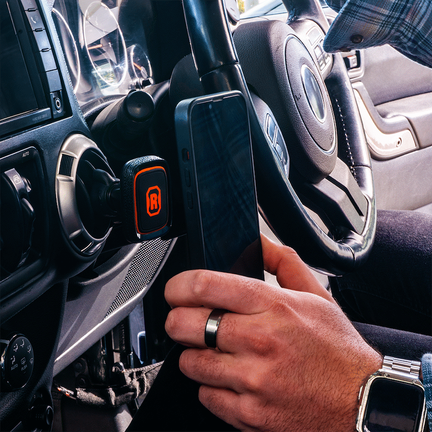 Volkano Rugged by Magnetic Car Air Vent Phone Holder - Image 5