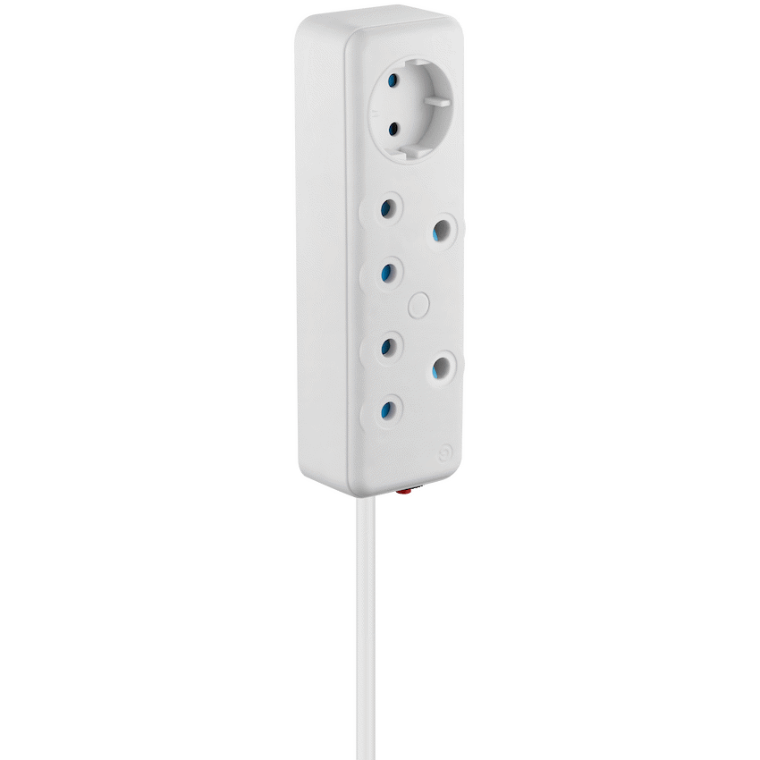 Switched 3 Way Multiplug - White - Image 5
