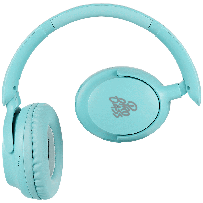 Pro Bass Pixel Bluetooth Wireless Headphones - Blue - Image 5