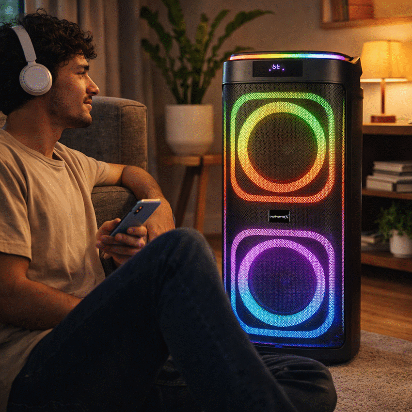 VolkanoX Master Series Dual 8" Party Speaker - Image 5