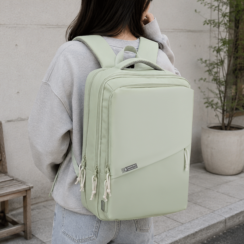 Volkano Under-Seat Traveller Backpack Mint - Image 6