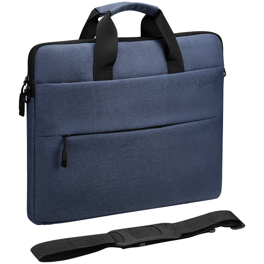Amplify Cuba 15.6" Laptop Shoulder Bag Navy - Image 6