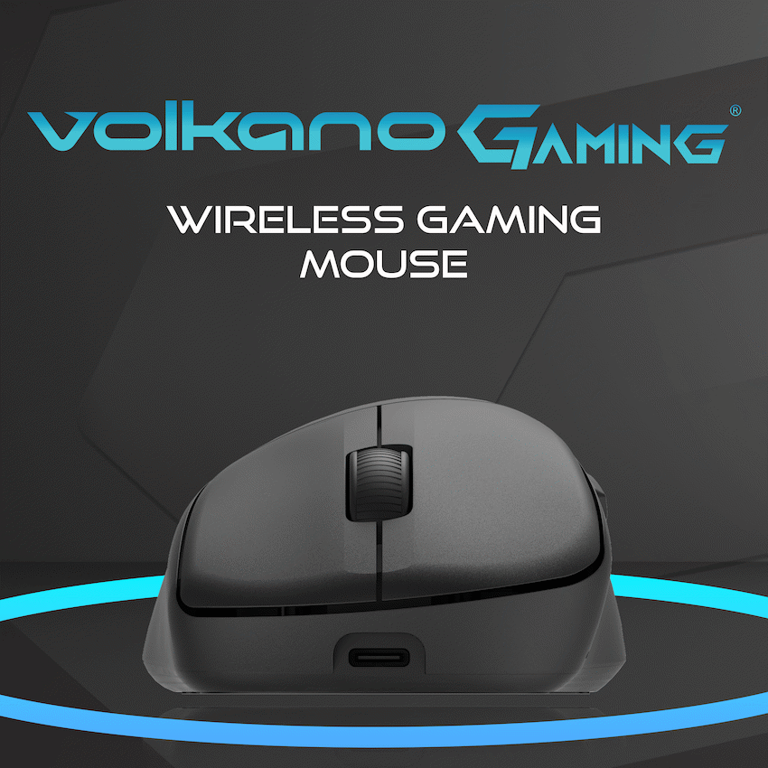 Volkano gaming Arc SL Lightweight Rechargeable multimode Gaming Mouse - Black - Image 6
