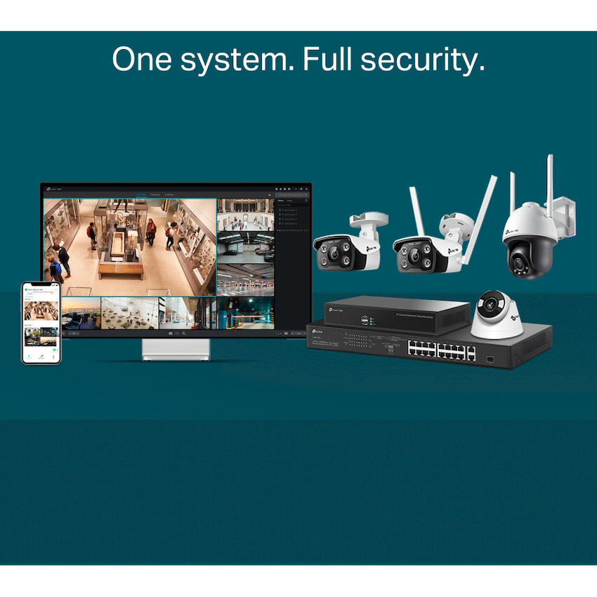TP-Link Vigi C440-W 4MP 4mm Full-Color Wi-Fi Turret Network Camera - Image 6
