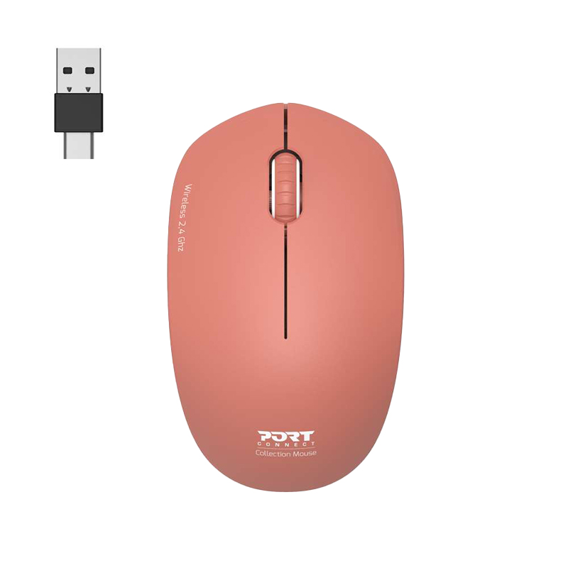 Port Designs Connect MOUSE COLLECTION II WIRELESS Terracota