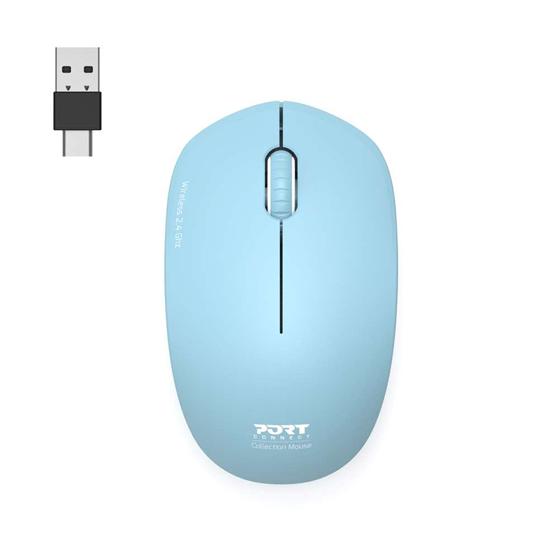 Port Designs Connect MOUSE COLLECTION II WIRELESS Azur