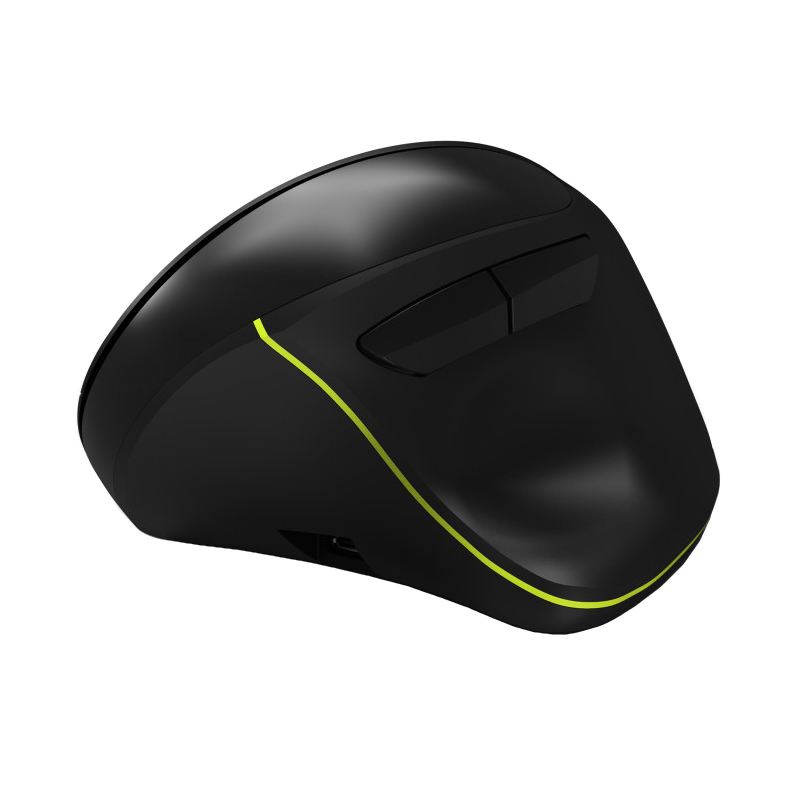 Port Designs Connect Wireless Rechargeable Ergonoc Mouse Bluetooth - Black - Image 4