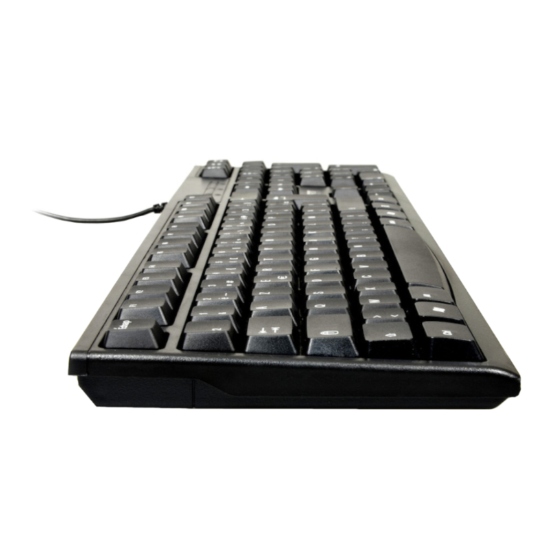 Port Designs Connect Office Budget Wired Keyboard-Black - Image 3