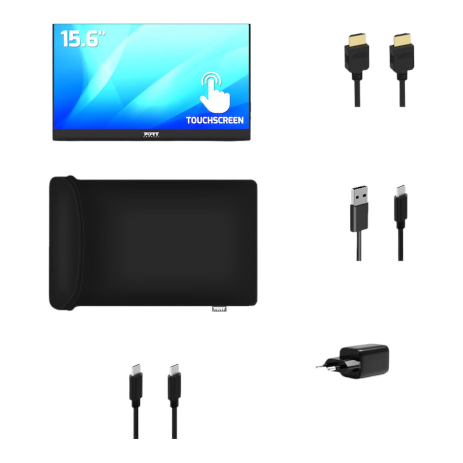 Port Designs Connect 15.6" Full HD Touchscreen Portable Monitor - Image 5