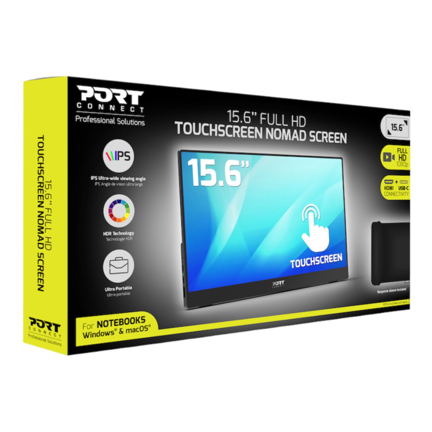 Port Designs Connect 15.6" Full HD Touchscreen Portable Monitor - Image 6
