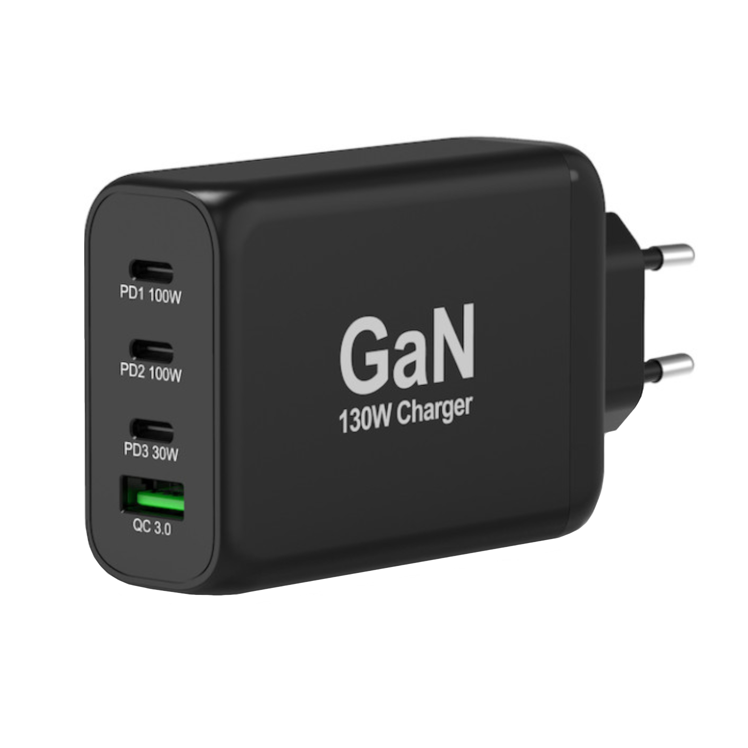 Port Designs Connect GaN 130W PD USB Type-C Wall Charger - Image 2