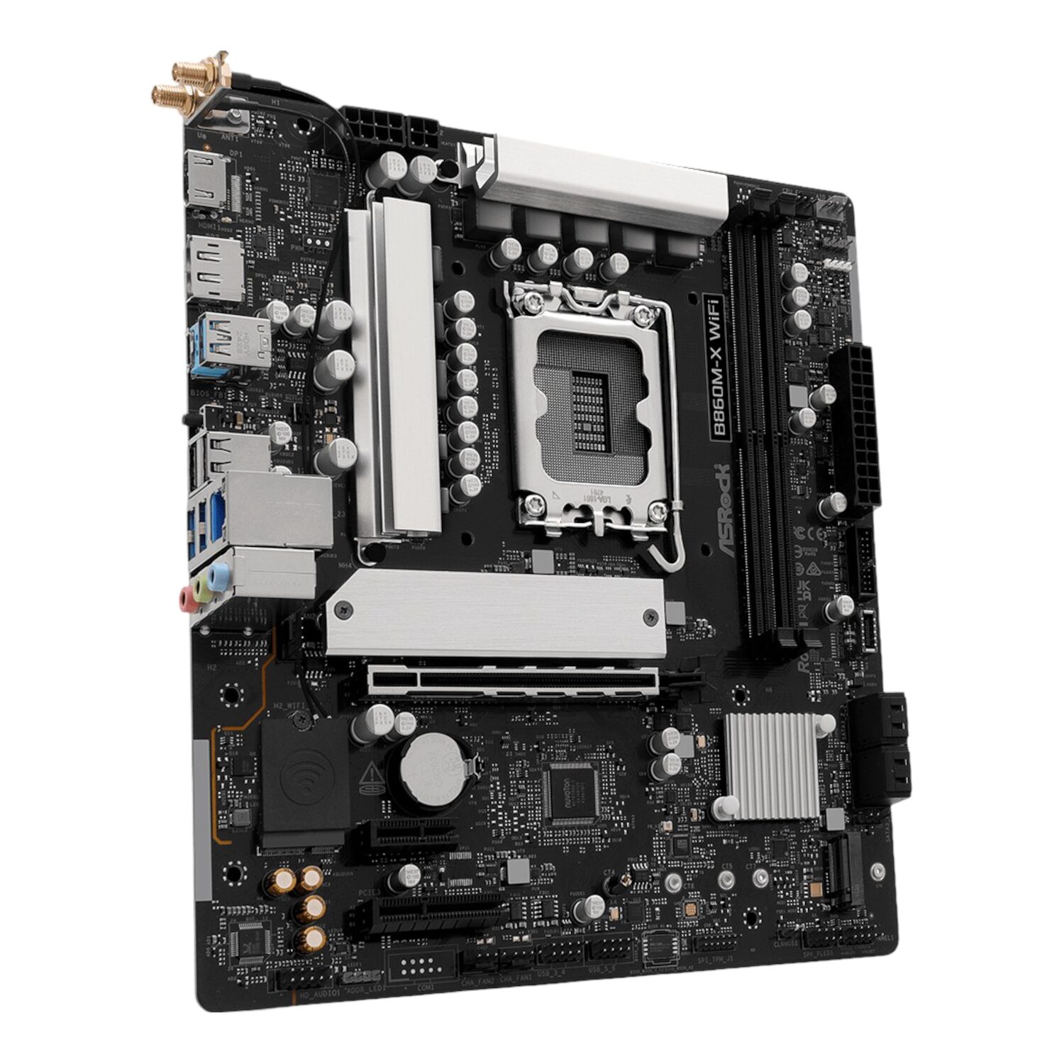 ASRock B860M-X WIFI Micro ATX DDR5 Motherboard (PCIe 5 and Wi-Fi 6E) - Image 4