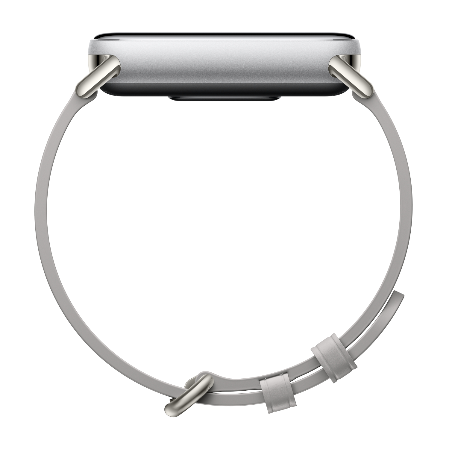 Xiaomi Smart Band 10 Leather Strap - Grey - Image 4