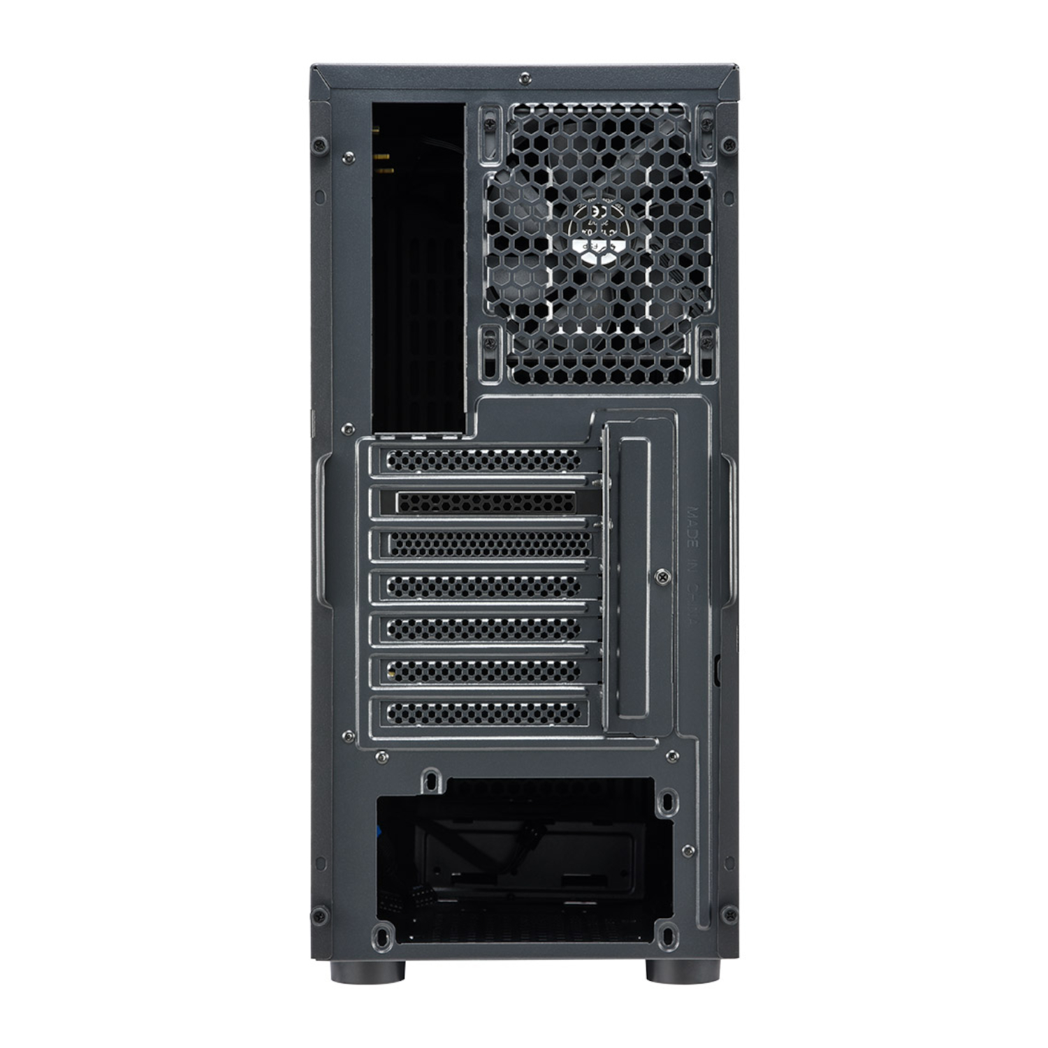 FSP CMT223S ATX Mid Tower Chassis - Black - Image 4