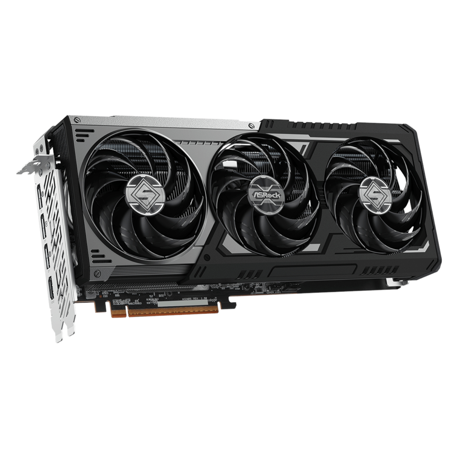ASRock Radeon RX9070 XT Steel Legend Dark 16GB Graphics Card - Image 3